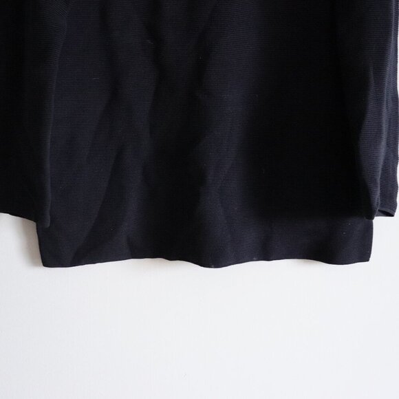 Uniqlo Men's Sz Lrg Blue V-Neck Ribbed Stretch Long Sleeve Pullover Sweater - Picture 8 of 11